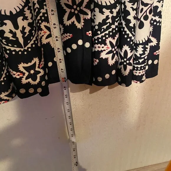 Reborn Floral Printed Long Sleeve Maxi Dress Size Medium - Picture 10 of 10